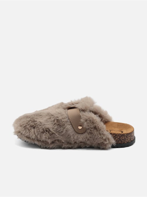 Mules à fausse fourrure - Kiabi Mules à fausse fourrure - Kiabi
