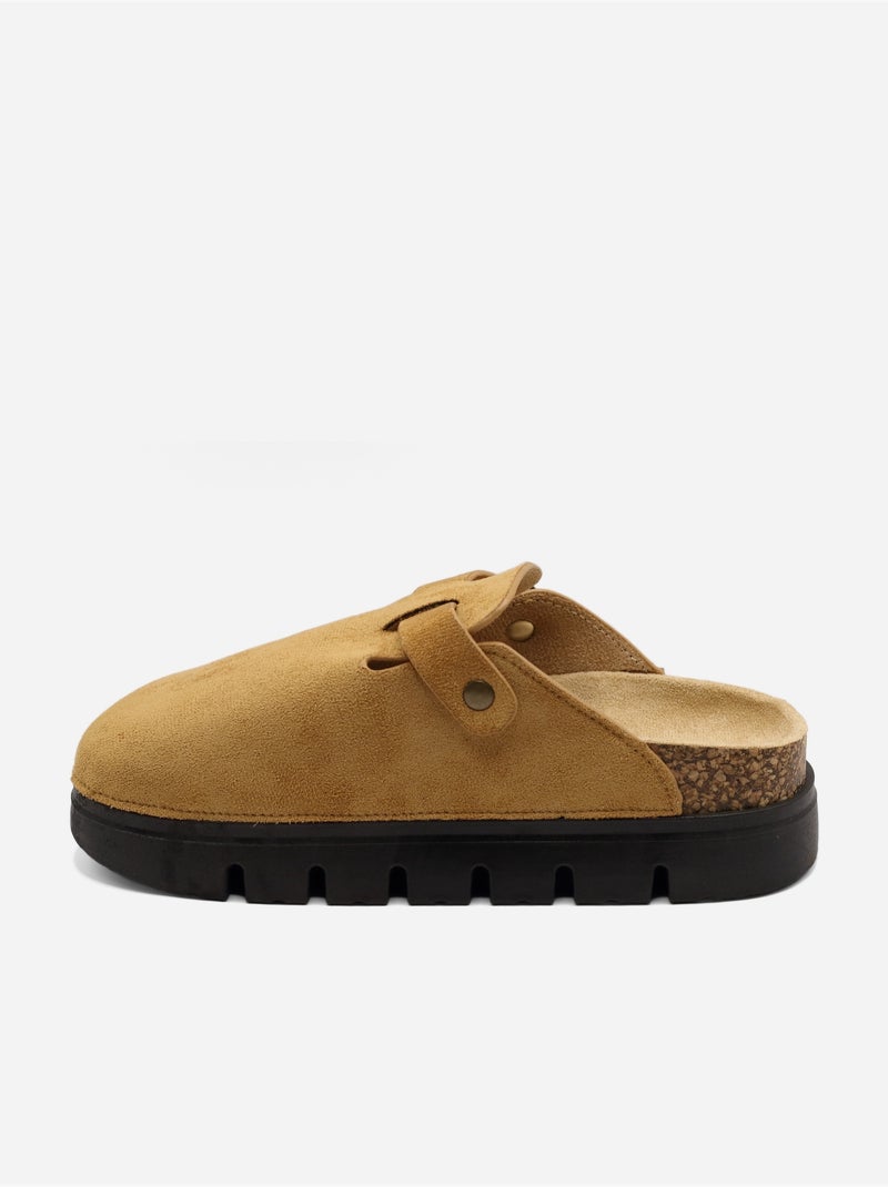 Mules à plateforme Camel - Kiabi