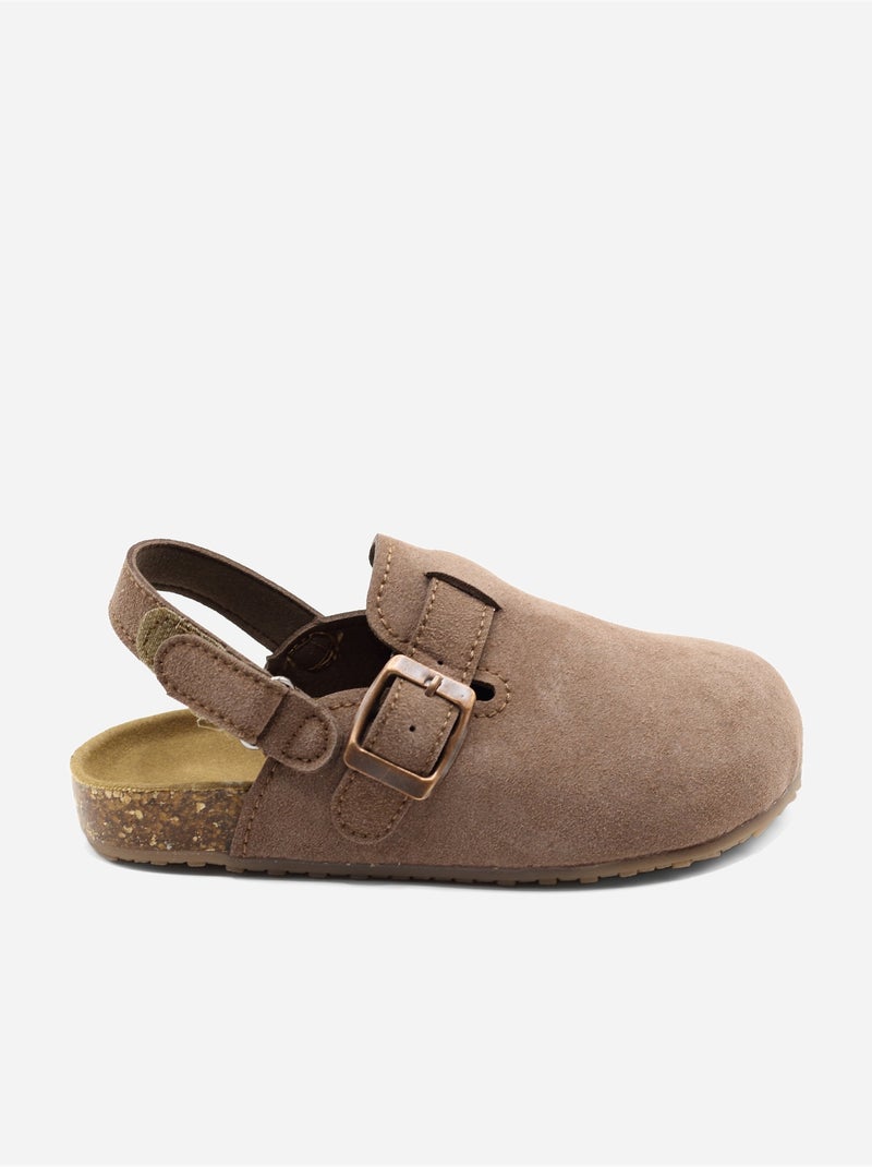 Mules à scratch Marron - Kiabi