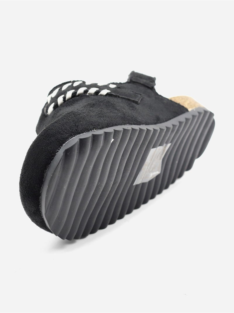Mules à scratch Noir - Kiabi