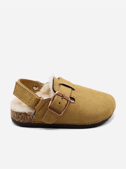 Mules bébé fourrées - Kiabi Mules bébé fourrées - Kiabi