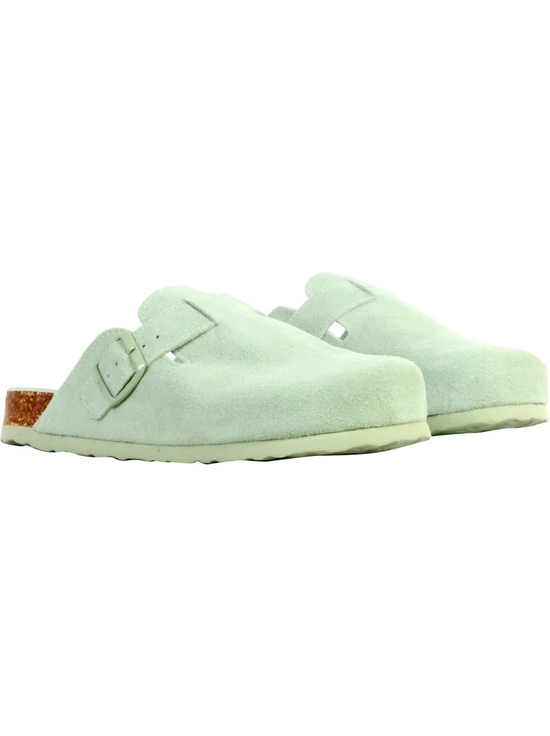 Mules Cuir Xti Bleu clair - Kiabi