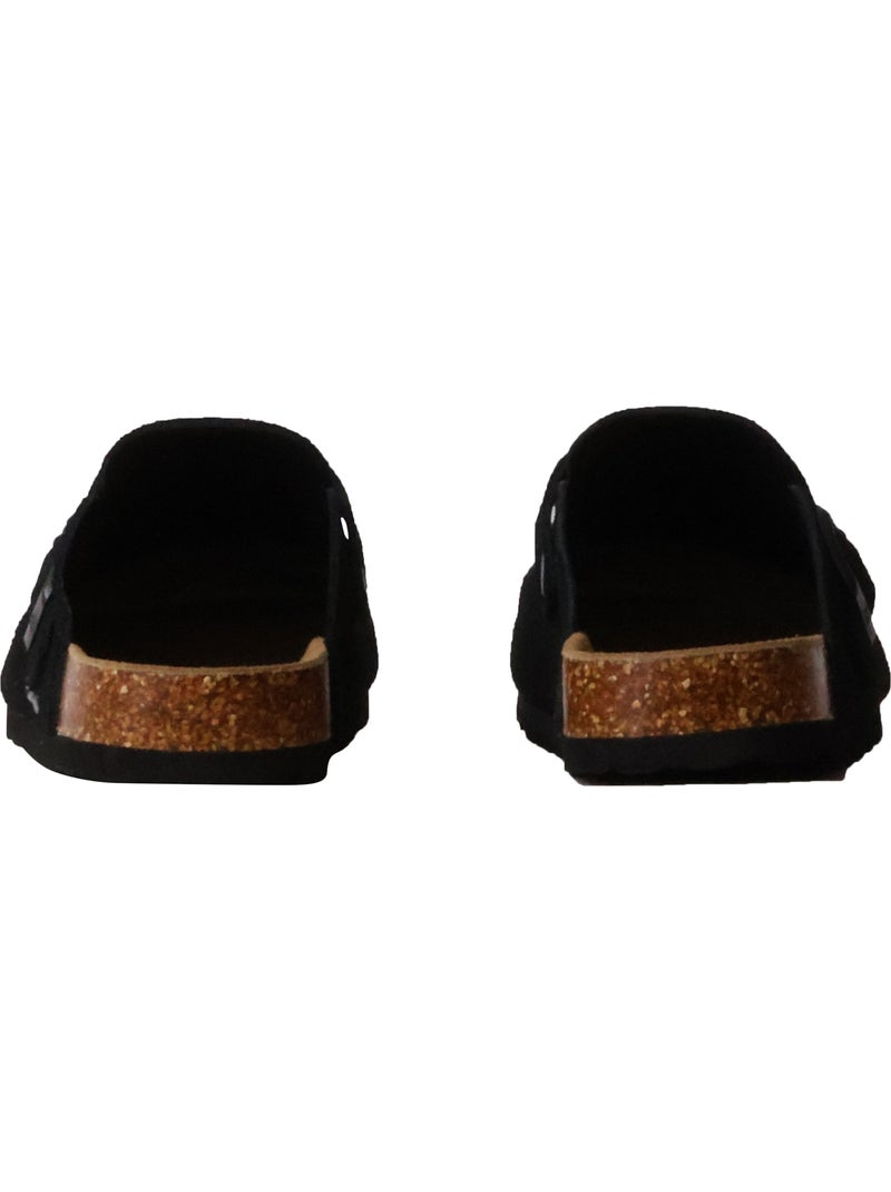 Mules cuir xti Noir - Kiabi