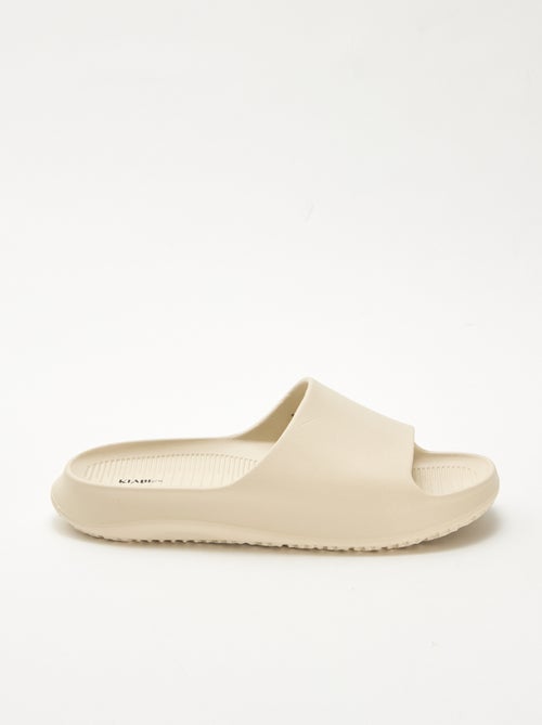Mules de piscine compensées - Kiabi