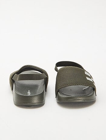 Mules de piscine élastiquées