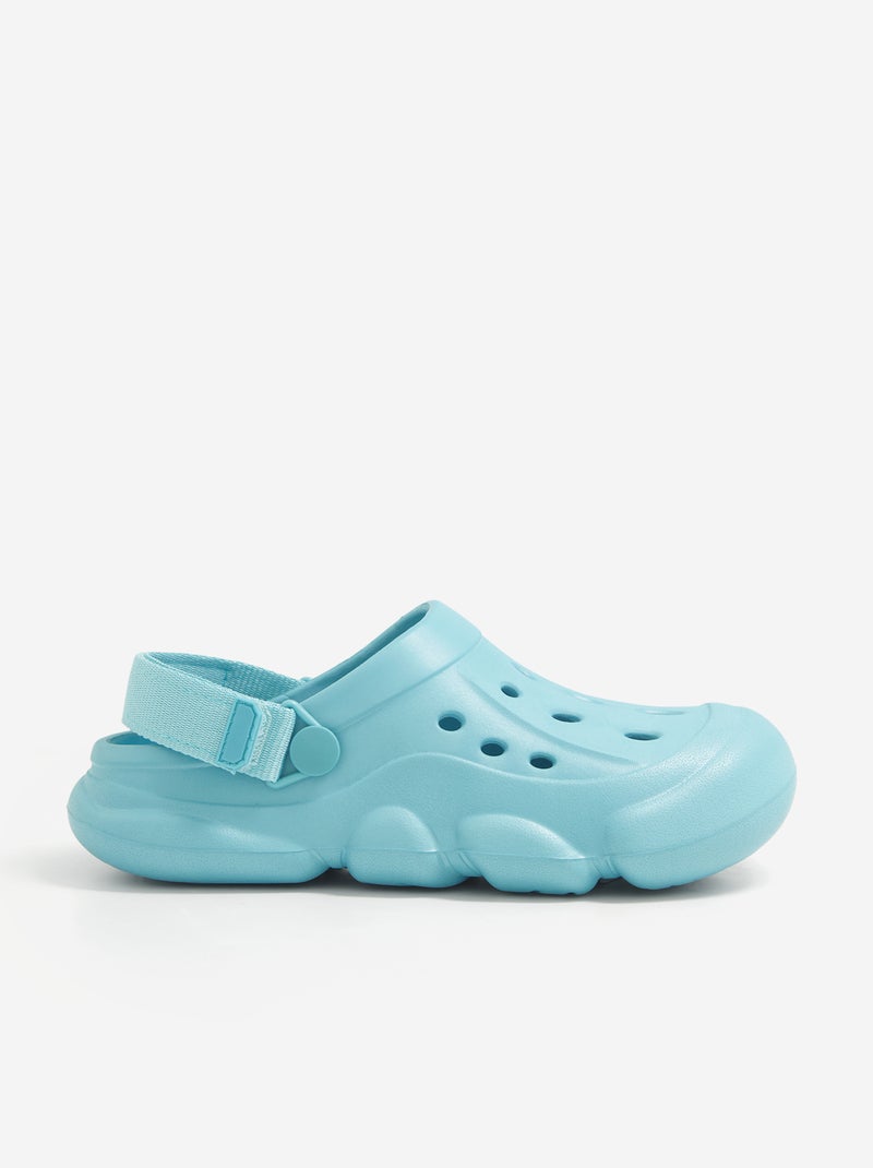 Mules de plage Bleu - Kiabi