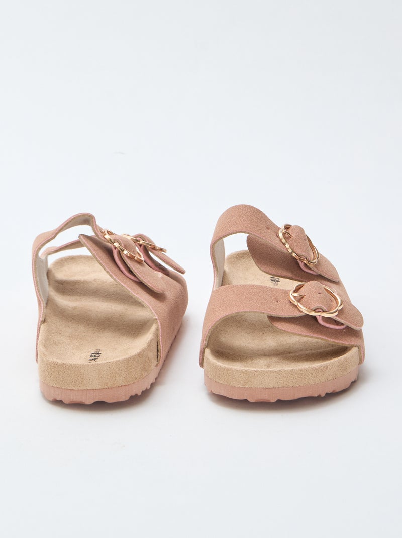 Mules double bride Rose - Kiabi