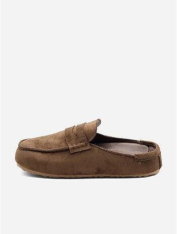 Mules effet daim