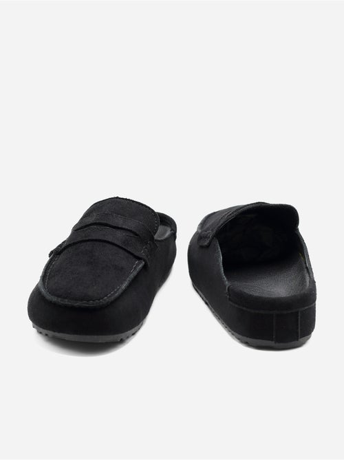 Mules effet daim - Kiabi Mules effet daim - Kiabi