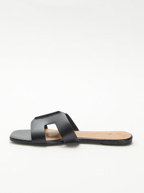 Mules en simili - Kiabi