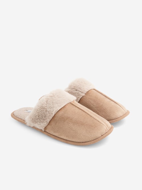 Mules fourrées - Kiabi