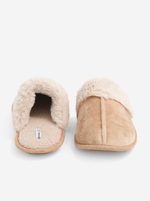 Mules fourrées - Kiabi