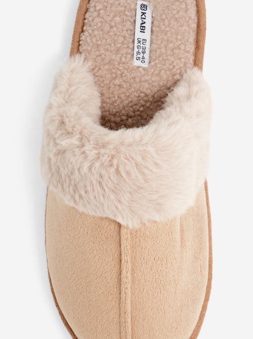 Mules fourrées - Kiabi
