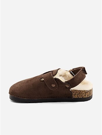 Mules fourrées
