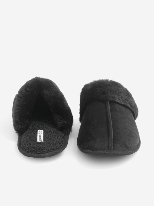 Mules fourrées - Kiabi
