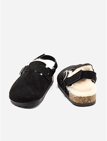 Mules fourrées