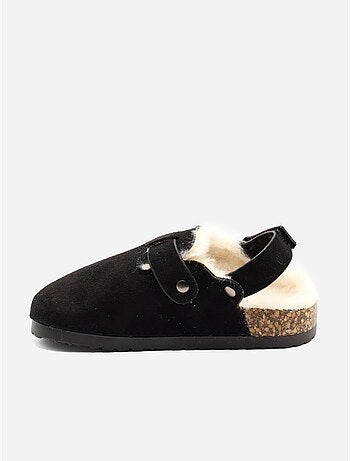 Mules fourrées