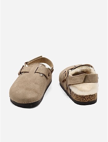 Mules fourrées