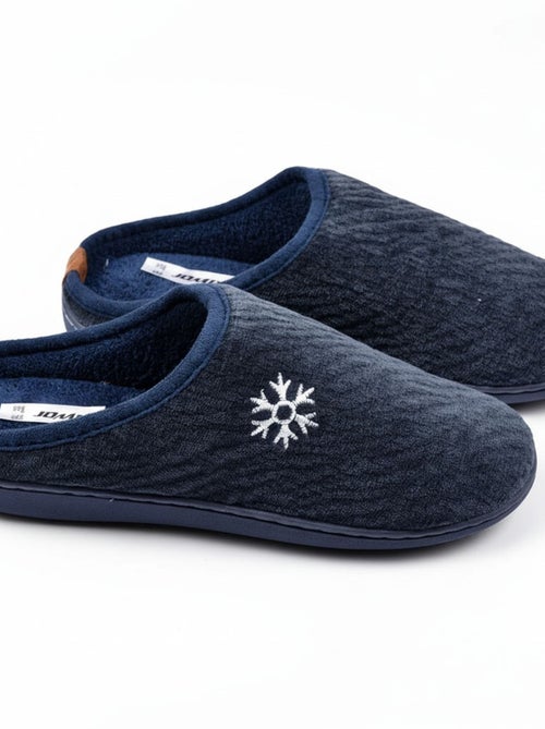 Mules homme hiver fourrées NU10927 - Kiabi Mules homme hiver fourrées NU10927 - Kiabi