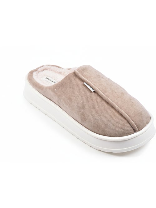 Mules homme velours côtelé MU10121 - Kiabi Mules homme velours côtelé MU10121 - Kiabi