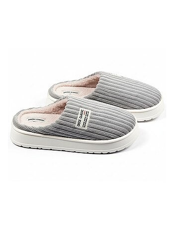 Mules homme velours côtelé MU10122