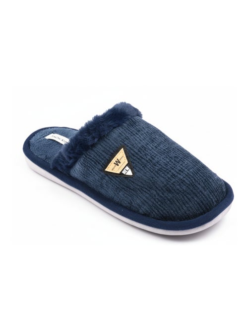 Mules homme velours ondulé mu9714 - Kiabi Mules homme velours ondulé mu9714 - Kiabi