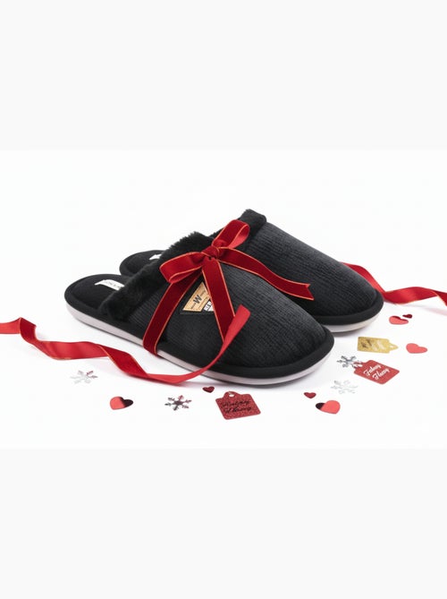 Mules homme velours ondulé mu9714 - Kiabi Mules homme velours ondulé mu9714 - Kiabi