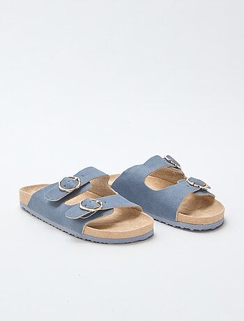 Slippers met dubbele band