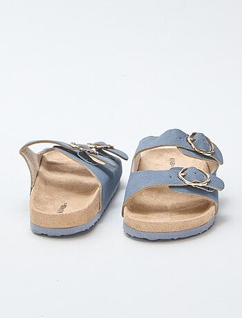 Slippers met dubbele band