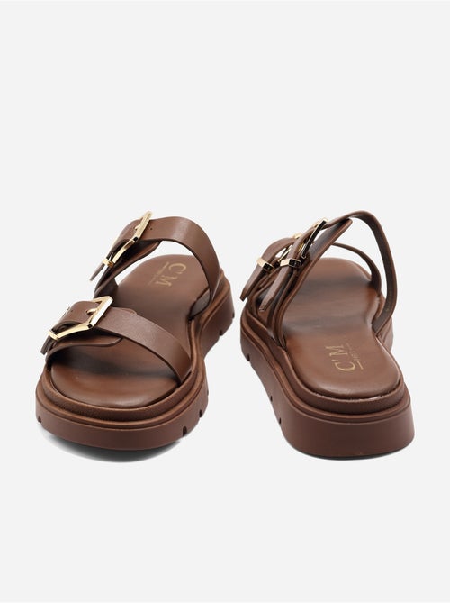 Mules met dubbele bandjes - Kiabi Mules met dubbele bandjes - Kiabi