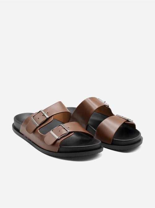 Mules met dubbele bandjes - Kiabi Mules met dubbele bandjes - Kiabi