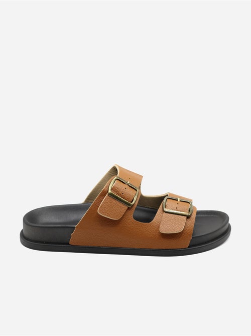 Mules met dubbele bandjes - Kiabi Mules met dubbele bandjes - Kiabi
