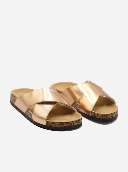 Mules met gekruiste bandjes - Kiabi Mules met gekruiste bandjes - Kiabi