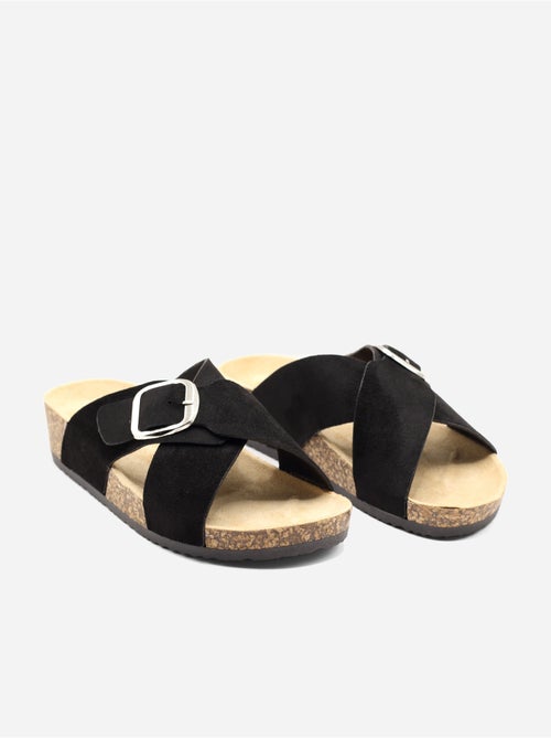 Mules met gekruiste bandjes - Kiabi Mules met gekruiste bandjes - Kiabi