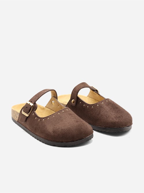 Mules met gesp en studs - Kiabi Mules met gesp en studs - Kiabi