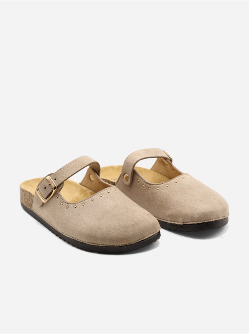 Mules met gesp en studs - Kiabi Mules met gesp en studs - Kiabi