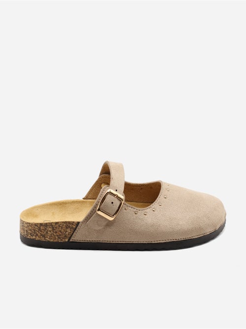Mules met gesp en studs - Kiabi Mules met gesp en studs - Kiabi