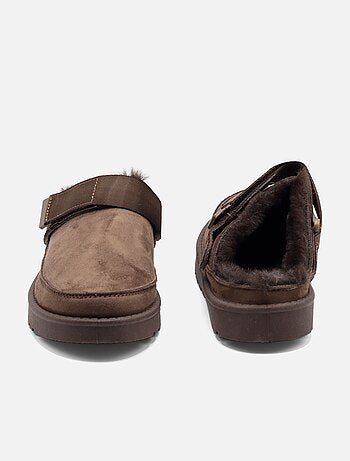 Mules met imitatiebont