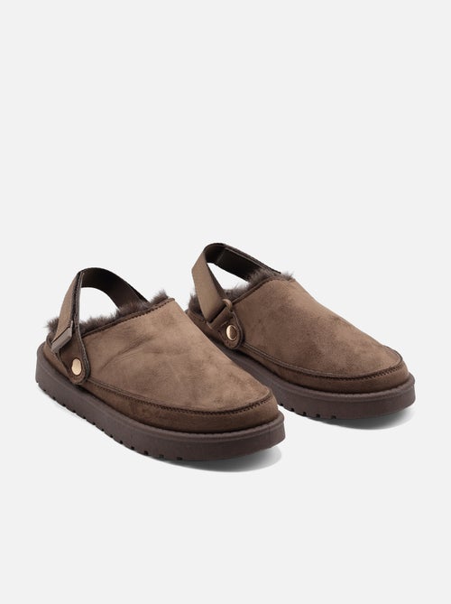 Mules met imitatiebont - Kiabi Mules met imitatiebont - Kiabi
