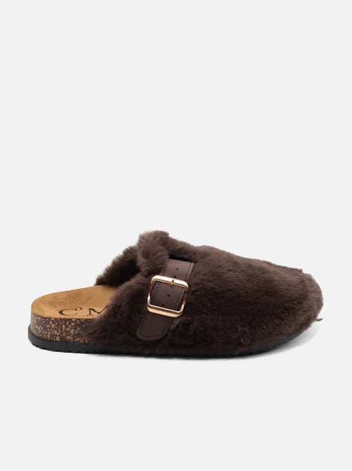 Mules met imitatiebont - Kiabi Mules met imitatiebont - Kiabi