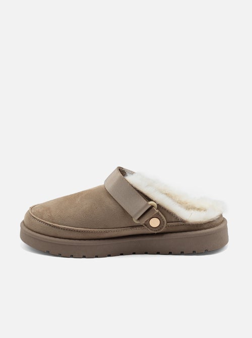 Mules met imitatiebont - Kiabi Mules met imitatiebont - Kiabi
