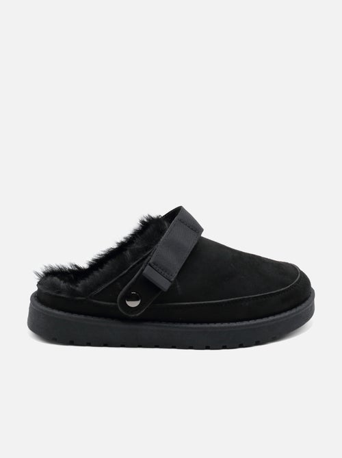 Mules met imitatiebont - Kiabi Mules met imitatiebont - Kiabi