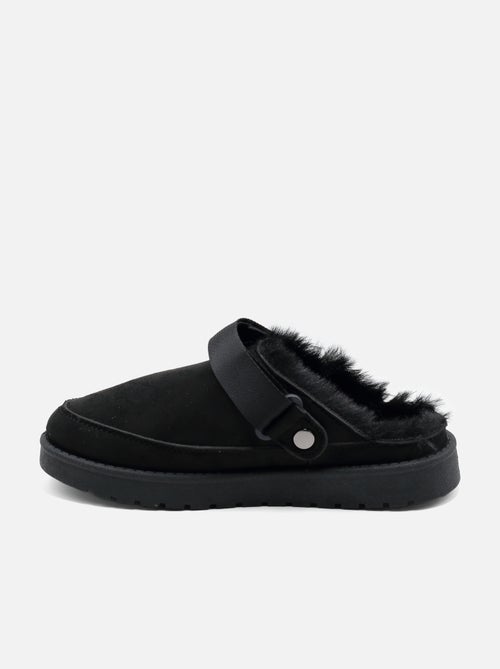 Mules met imitatiebont - Kiabi Mules met imitatiebont - Kiabi