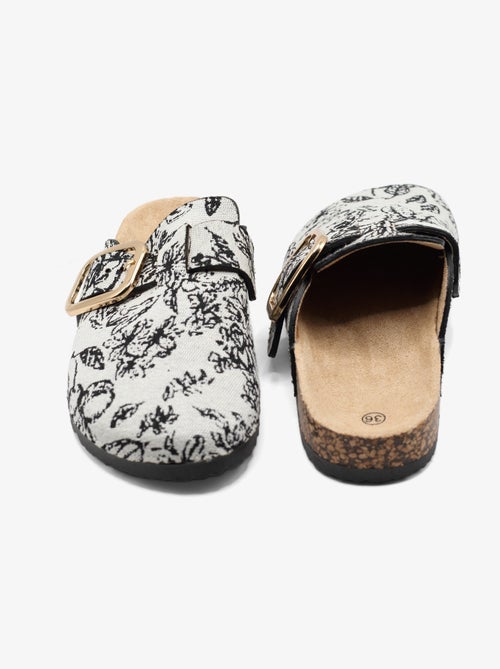 Mules met patroon - Kiabi Mules met patroon - Kiabi