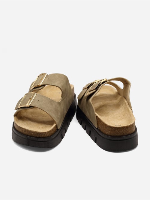 Mules met plateauzool - Kiabi Mules met plateauzool - Kiabi