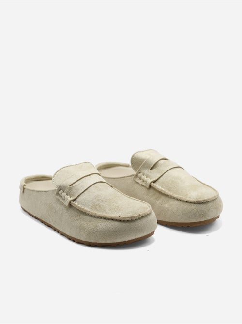 Mules met suède-look - Kiabi Mules met suède-look - Kiabi