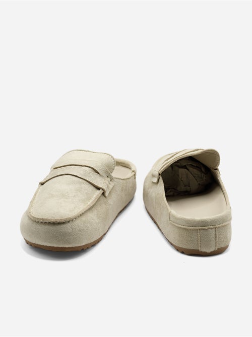 Mules met suède-look - Kiabi Mules met suède-look - Kiabi