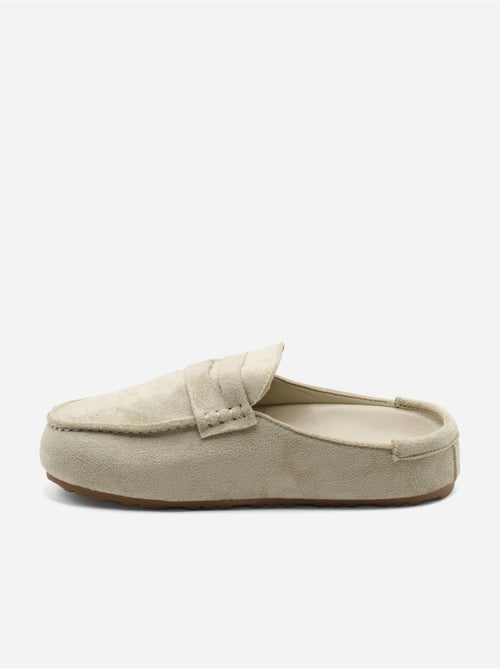 Mules met suède-look - Kiabi Mules met suède-look - Kiabi