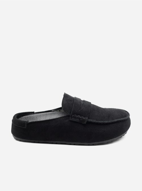 Mules met suède-look - Kiabi Mules met suède-look - Kiabi