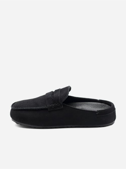 Mules met suède-look - Kiabi Mules met suède-look - Kiabi